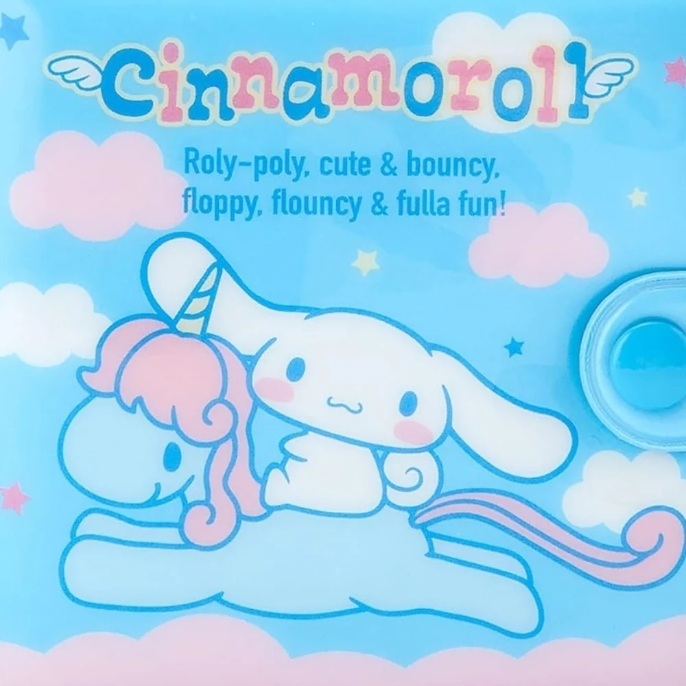 Cinnamoroll Blue Wallet with Unicorn Design
